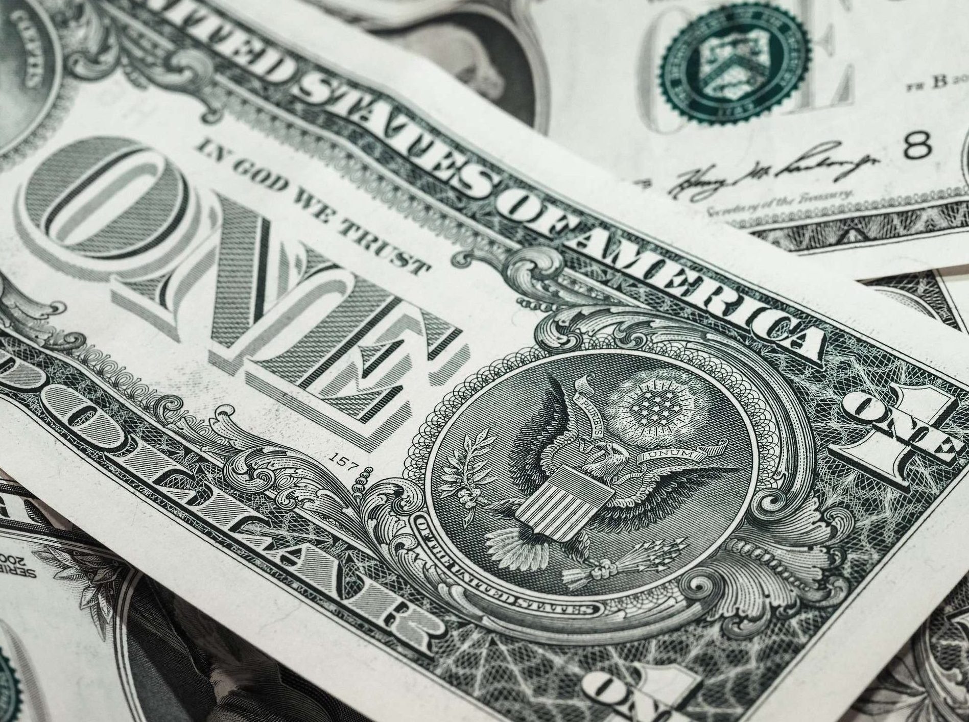 A photo of the back of a US one-dollar bill. Gulfport campaign contributions —2024-2025 gulfport budget