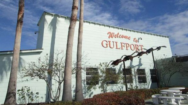 A bayside view of the Gulfport Casino in December 2023.
